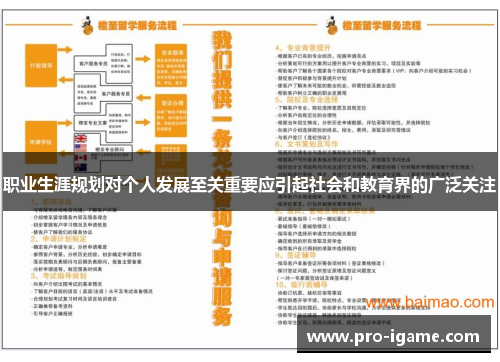 职业生涯规划对个人发展至关重要应引起社会和教育界的广泛关注
